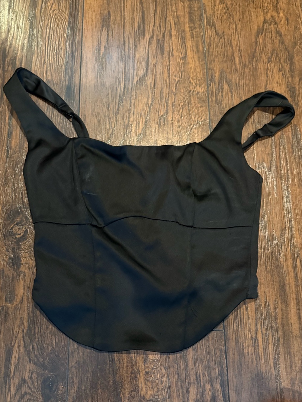 Abercrombie & Fitch Satin Corset Top